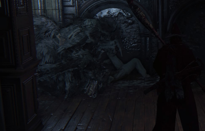 Bloodborne is a very serious game about very serious things and certainly not about werewolf orgies.